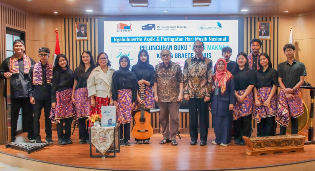 Ngabubuwrite Asyik Dan Peringatan Hari Musik Nasional : Peluncuran Buku Jejak Makna Karya Graece Teanus